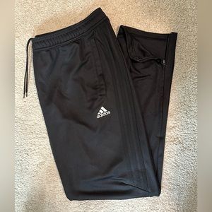 ADIDAS Climacool black pants with Zip-leg Jogger pants with Zip pockets